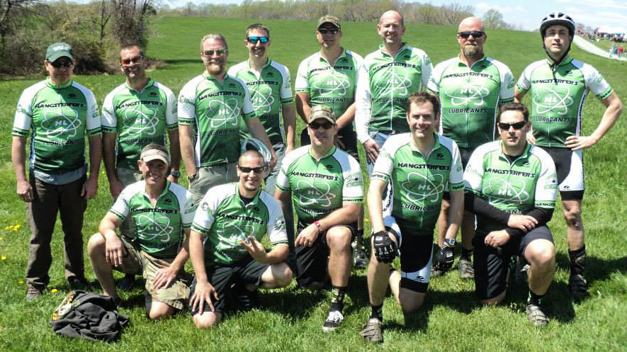 Team names top row left to right: Mike Calfin, Erik Goldberg, Jason Perry, Rob Garrett, Barry Gall, Clint Gill Todd Haig, and Bobby Hess. Bottom row left to right: Scott Samoyan, Sal Angelo, Chris Ballay, Aaron Shute and John Durkin.