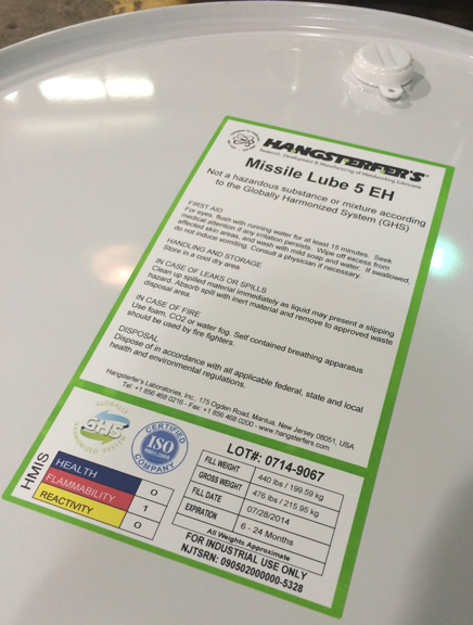 label-close-up